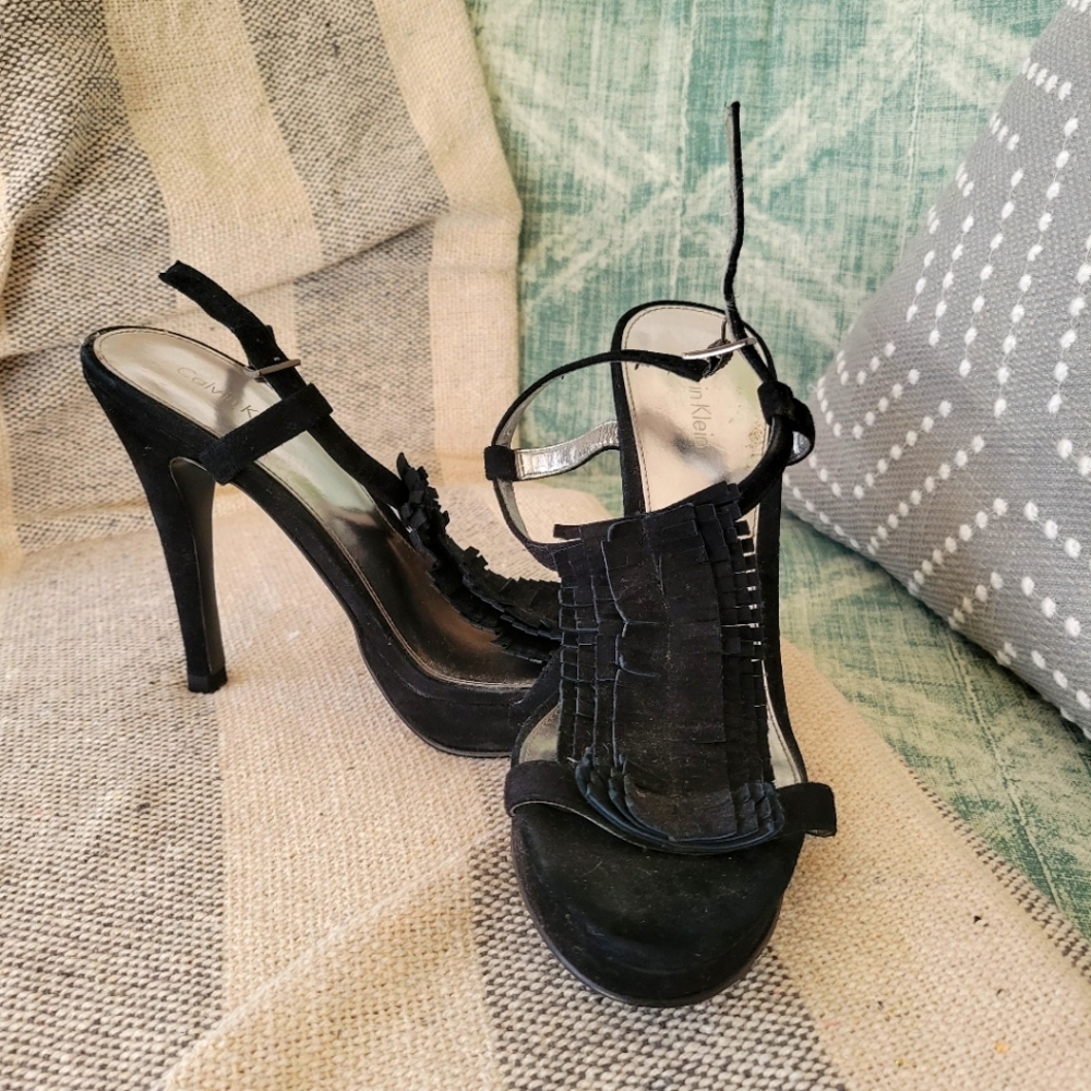 Calvin Klein Tassled Sandal Heel
